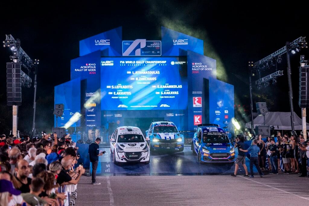 EKO Rally Acropolis Ceremonial Start