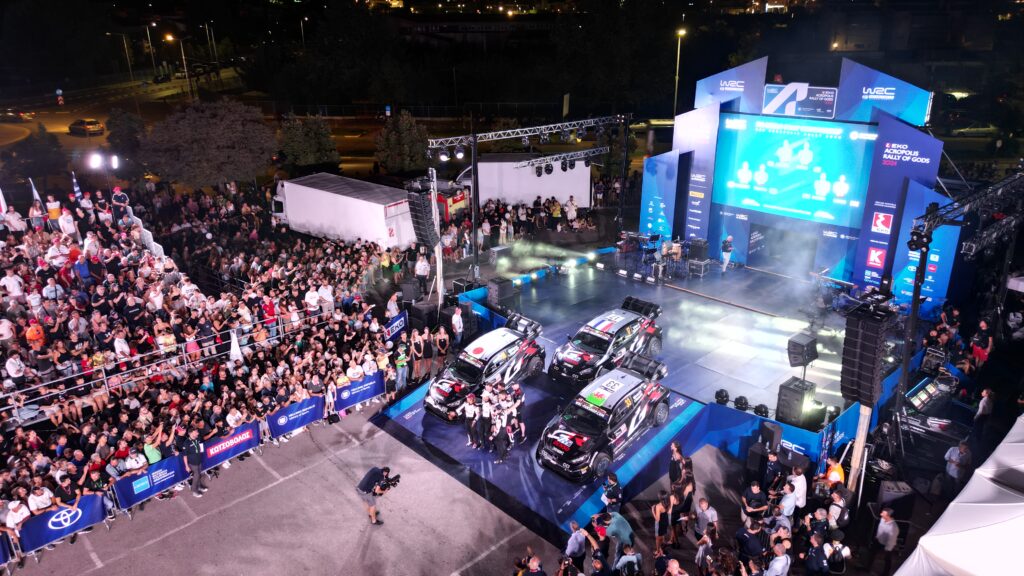 EKO Rally Acropolis Ceremonial Start