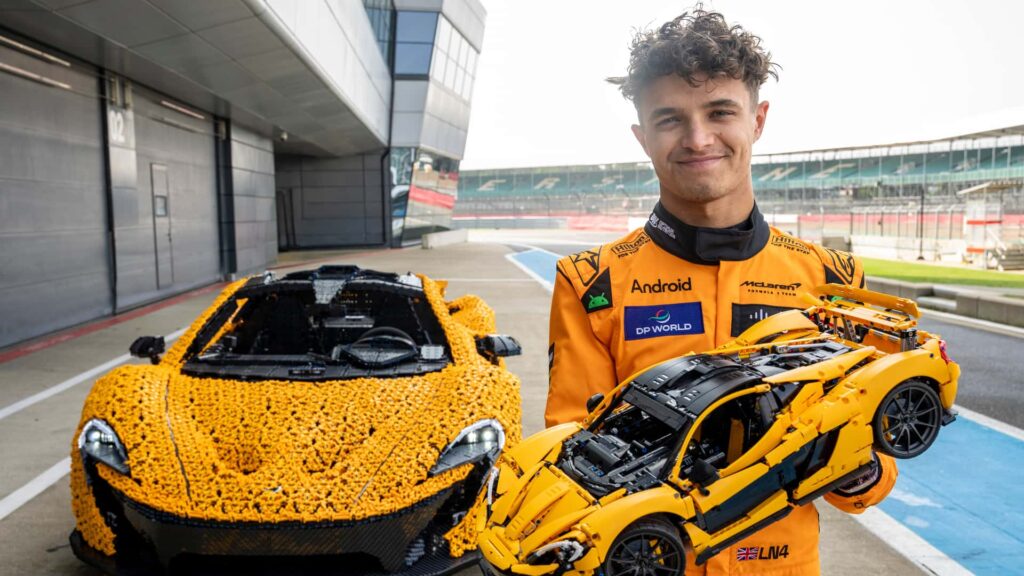 Lego McLaren Lando Norris Silverstone