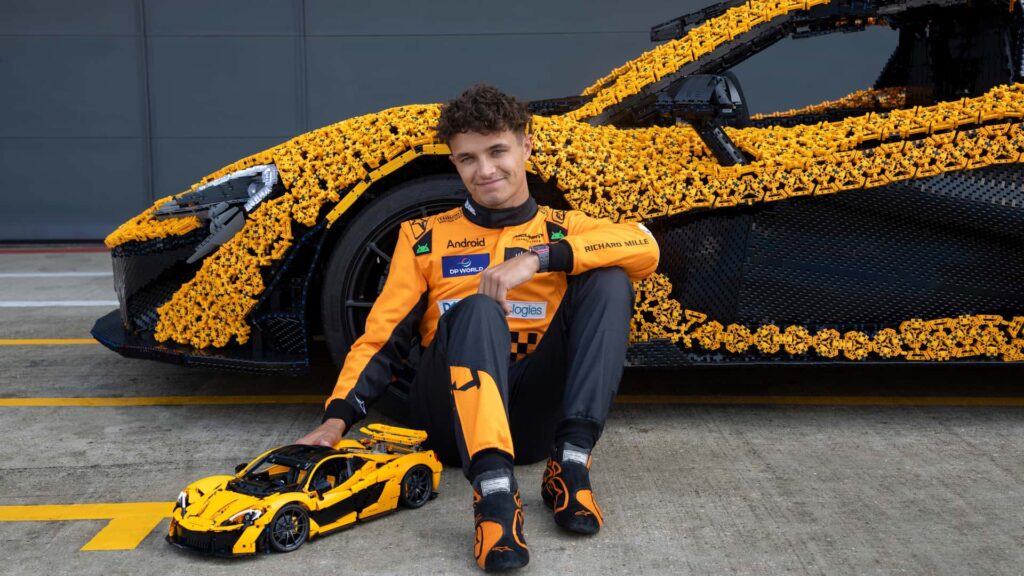 Lego McLaren Lando Norris Silverstone