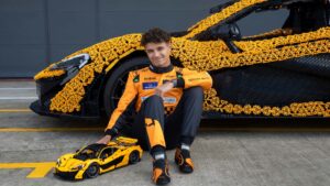 Lego McLaren Lando Norris Silverstone