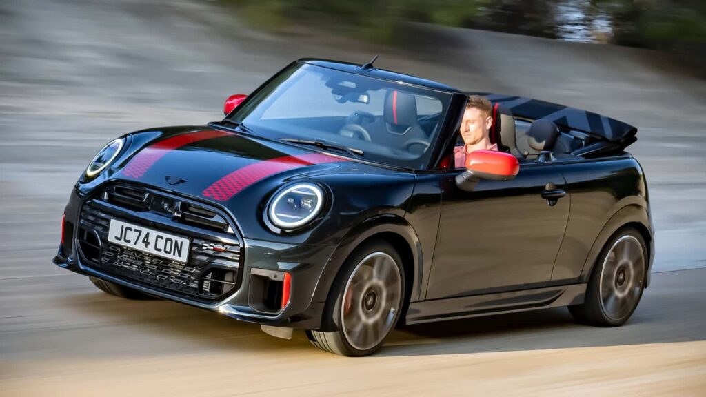 mini john cooper works cabrio new