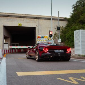 Alfa Romeo 33 Stradale Dynamic test at Nard circuit