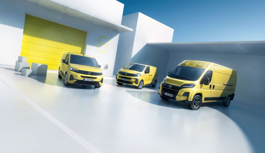 Opel LCV Electric Range