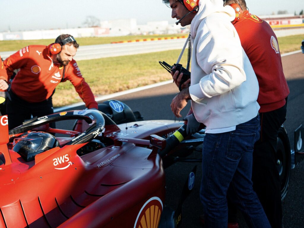 Sainz Sr Jr F75 Fiorano