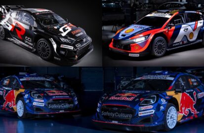 WRC: Toyota, Hyundai και Ford αποκάλυψαν τα livery των αυτοκινήτων τους για το 2025