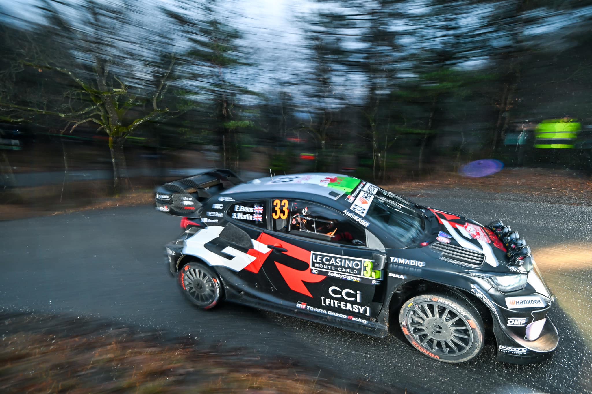 WRC - Elfyn Evans - Rallye Monte Carlo