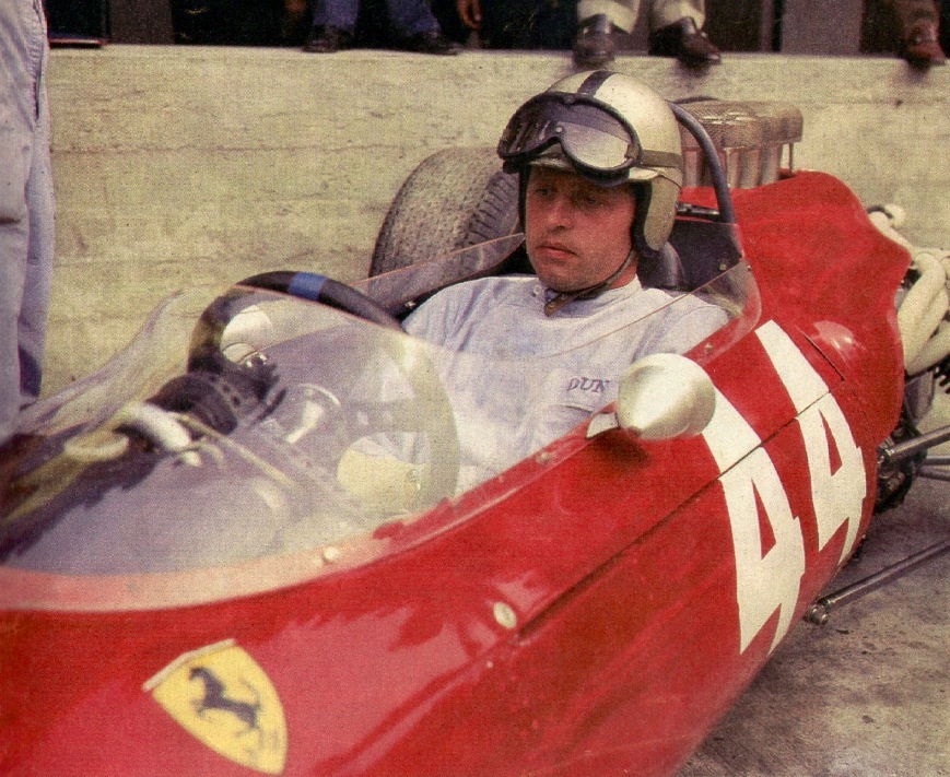 Giancarlo Baghetti Ferrari 312 V12 Monza 1966 number 44