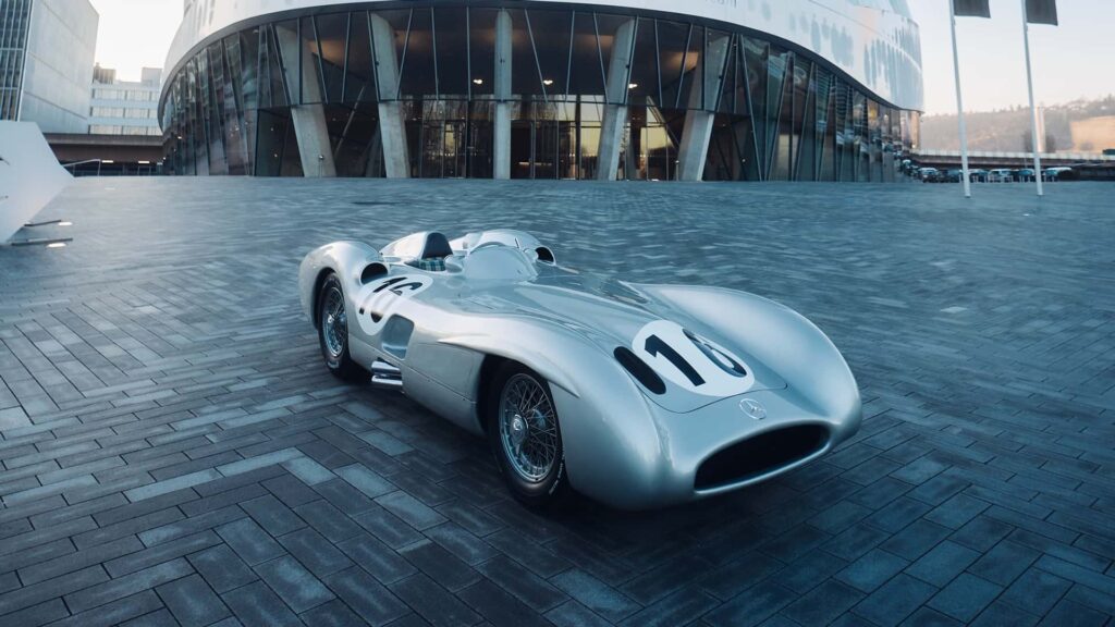 mercedes benz w 196 r stromlinienwagen 1954